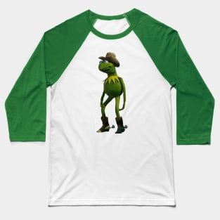 Coybow Kermit teh Frog Baseball T-Shirt